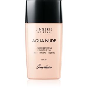 Guerlain Lingerie de Peau Aqua Nude lehký hydratační make-up SPF 20 odstín 03N Naturel 30 ml