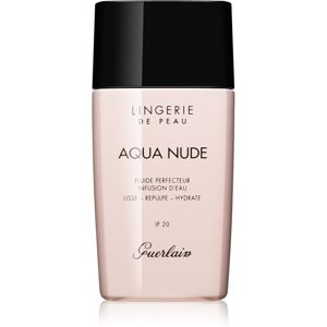 Guerlain Lingerie de Peau Aqua Nude lehký hydratační make-up SPF 20 odstín 05W Deep Warm 30 ml