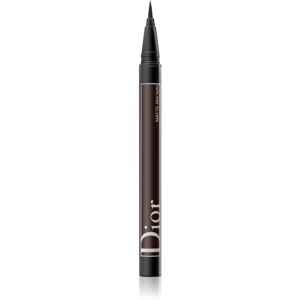 Dior Diorshow On Stage Liner tekuté oční linky v peru voděodolné odstín 781 Matte Brown 0,55 ml
