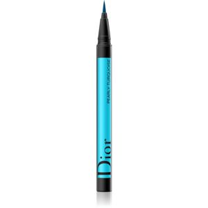 Dior Diorshow On Stage Liner tekuté oční linky v peru voděodolné odstín 351 Pearly Turquoise 0,55 ml