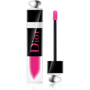 Dior Dior Addict Lacquer Plump dlouhotrvající tekutá rtěnka pro objem rtů odstín 676 Dior Fever 5,5 ml