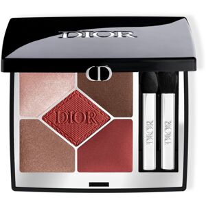 DIOR Diorshow 5 Couleurs Couture paletka očních stínů odstín 673 Red Tartan 7 g