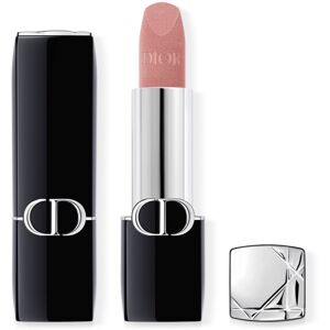 DIOR Rouge Dior dlouhotrvající rtěnka plnitelná odstín 220 Beige Couture Velvet 3,5 g