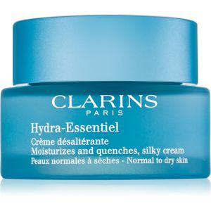 Clarins Hydra-Essentiel Silky Cream hedvábně jemný hydratační krém pro normální až suchou pleť 50 ml