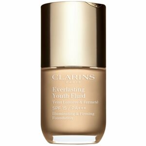 Clarins Everlasting Youth Fluid rozjasňující make-up SPF 15 odstín 101 Linen 30 ml