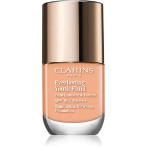 Clarins Everlasting Youth Fluid rozjasňující make-up SPF 15 odstín 107 Beige 30 ml