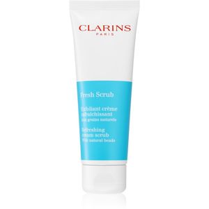 Clarins CL Cleansing Fresh Scrub krémový peeling pro rozjasnění a hydrataci 50 ml