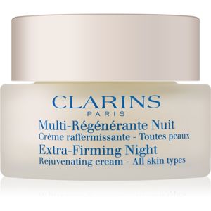 Clarins Extra-Firming noční zpevňující a protivráskový krém pro všechny typy pleti 50 ml