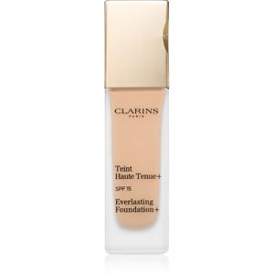 Clarins Everlasting Foundation+ dlouhotrvající tekutý make-up SPF 15 odstín 110 Honey 30 ml