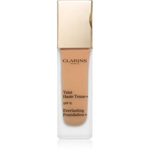 Clarins Everlasting Foundation+ dlouhotrvající tekutý make-up SPF 15 odstín 114 Cappuccino 30 ml