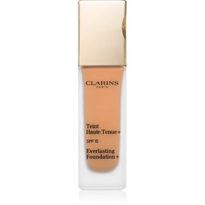 Clarins Face Make-Up Everlasting Foundation+ dlouhotrvající tekutý make-up SPF 15 odstín 117 Hazelnut 30 ml
