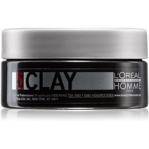 L’Oréal Professionnel Homme 5 Force Clay modelovací hlína silné zpevnění 50 ml