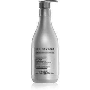 L’Oréal Professionnel Serie Expert Silver stříbrný šampon neutralizující žluté tóny 500 ml