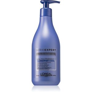 L’Oréal Professionnel Serie Expert Blondifier neutralizační šampon pro studené blond vlasy 500 ml