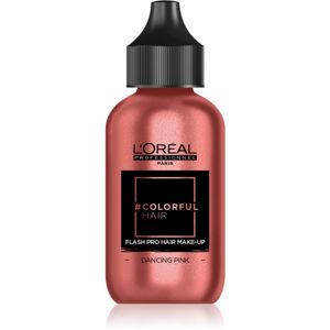 L’Oréal Professionnel Colorful Hair Pro Hair Make-up jednodenní vlasový make-up odstín Dancing Pink 60 ml
