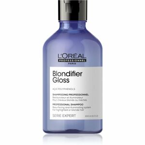L’Oréal Professionnel Serie Expert Blondifier zkrášlující a regenerační šampon pro zesvětlené, melírované studené blond vlasy 300 ml