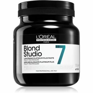 L’Oréal Professionnel Blond Studio Platinium Plus zesvětlující krém pro přírodní nebo barvené vlasy 500 g