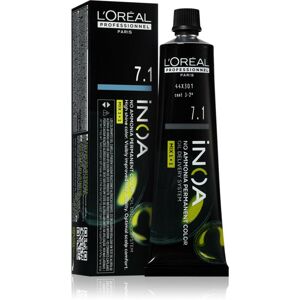 L’Oréal Professionnel Inoa permanentní barva na vlasy bez amoniaku odstín 7.1 60 ml