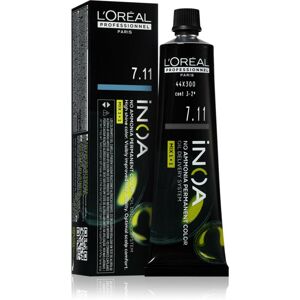 L’Oréal Professionnel Inoa permanentní barva na vlasy bez amoniaku odstín 7.11 60 ml