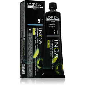 L’Oréal Professionnel Inoa permanentní barva na vlasy bez amoniaku odstín 9.1 60 ml