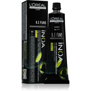 L’Oréal Professionnel Inoa permanentní barva na vlasy bez amoniaku odstín 8.3 FUNDAMENTAL 60 ml