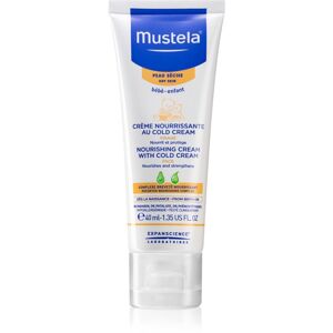 Mustela Bébé Cleansing Gel with Cold Cream ochranný výživný krém pro děti 40 ml