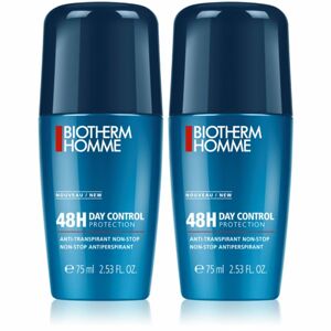 Biotherm Homme 48h Day Control antiperspirant roll-on (DUO BALENÍ) pro muže
