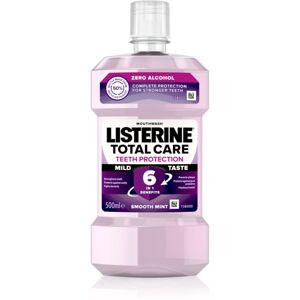Listerine Total Care Zero ústní voda pro kompletní ochranu zubů bez alkoholu příchuť Smooth Mint 500 ml