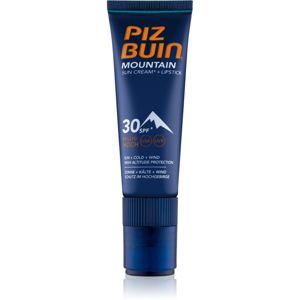 Piz Buin Mountain ochranný krém na obličej a balzám na rty 2 v 1 SPF 30 20 ml