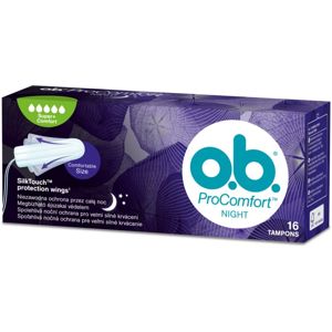o.b. Pro Comfort Night Super+ tampony na noc 16 ks