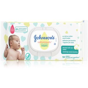 Johnson's Baby Cottontouch extra jemné vlhčené čisticí ubrousky pro děti od narození neparfemované 56 ks