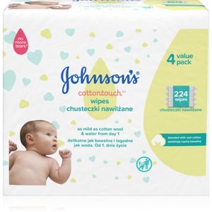 Johnson's Baby Cottontouch dětské jemné vlhčené ubrousky 224 ks
