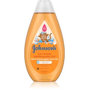 Johnson's® Wash and Bath bublinková koupel a mycí gel 2 v 1 500 ml