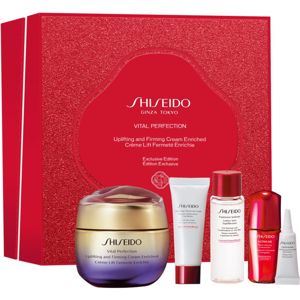 Shiseido Vital Perfection Uplifting & Firming Cream Enriched dárková sada (pro perfektní pleť)