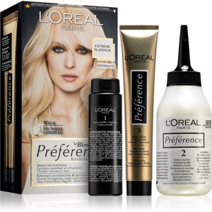 L’Oréal Paris Préférence barva na vlasy odstín Ultra Platinum