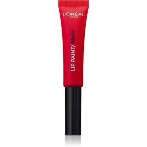 L’Oréal Paris Lip Paint tekutá rtěnka s matným efektem odstín 204 Red Actually 8 ml
