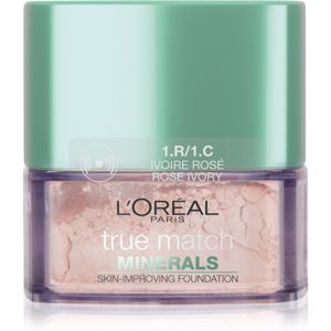 L’Oréal Paris True Match Minerals pudrový make-up odstín 1.R/1.C Rose Ivory 10 g