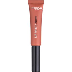 L’Oréal Paris Lip Paint tekutá rtěnka s matným efektem odstín 209 Nude on Fleek 8 ml