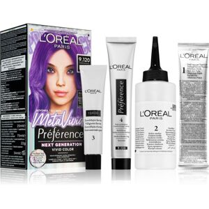 L’Oréal Paris Préférence Meta Vivids semi-permanentní barva na vlasy odstín 9.120 Meta Lilac 1 ks