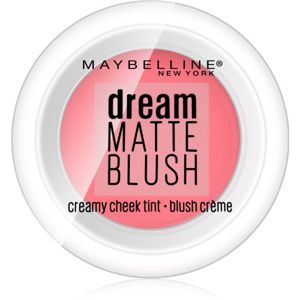 Maybelline Dream Matte Blush matná krémová tvářenka odstín 10 Flirty Pink 6 g