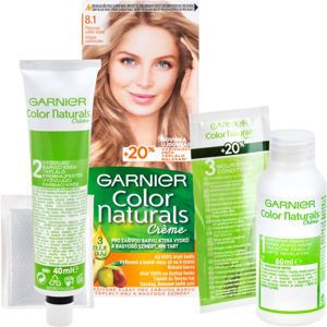 Garnier Color Naturals Creme barva na vlasy odstín 8.1 Natural Light Ash Blond