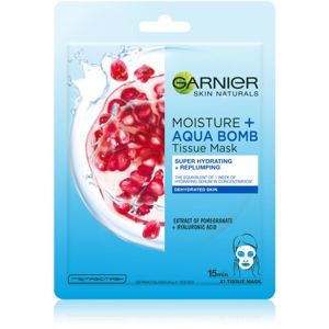 Garnier Skin Naturals Moisture+Aqua Bomb hydratační plátýnková maska s kyselinou hyaluronovou 1 ks