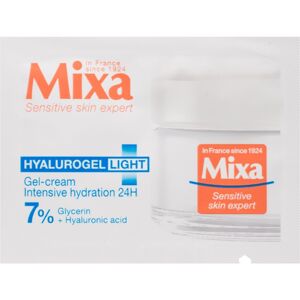 MIXA Hyalurogel Light hydratační krém na obličej s kyselinou hyaluronovou 1 ml