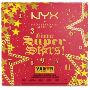 NYX Professional Makeup Gimme SuperStars! 12 Days Vegan Calendar adventní kalendář vegan