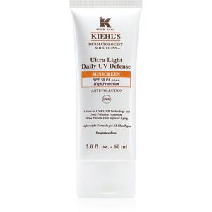 Kiehl's Ultra Light Daily UV Defense ultra lehký ochranný fluid pro všechny typy pleti včetně citlivé SPF 50+ 60 ml