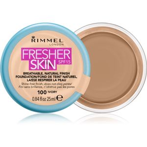 Rimmel Fresher Skin ultra lehký make-up SPF 15 odstín 100 Ivory 25 ml