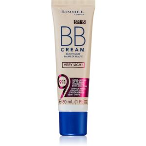 Rimmel BB Cream 9 in 1 BB krém SPF 15 odstín Very Light 30 ml
