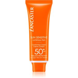Lancaster Sun Sensitive Comforting Cream opalovací krém na obličej SPF 50+ 50 ml