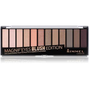 Rimmel Magnif’ Eyes paleta očních stínů odstín 002 Blush Edition 14.16 g