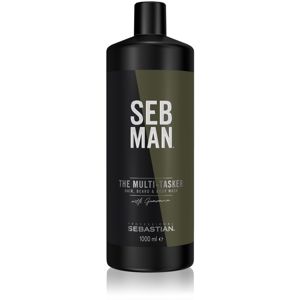 Sebastian Professional SEB MAN The Multi-tasker šampon na vlasy, vousy a tělo 1000 ml